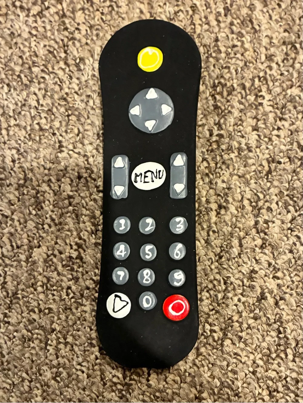 Frisco TV Remote Latex Squeaky Dog Toy